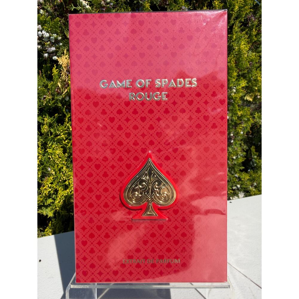 Game Of Spades Rouge Extrait de Parfum by Jo Milano Paris 100ml 3.4 Oz